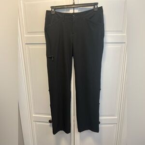 Eddie Bauer Performance Convertible Pants Size Women’s 8 Color Black